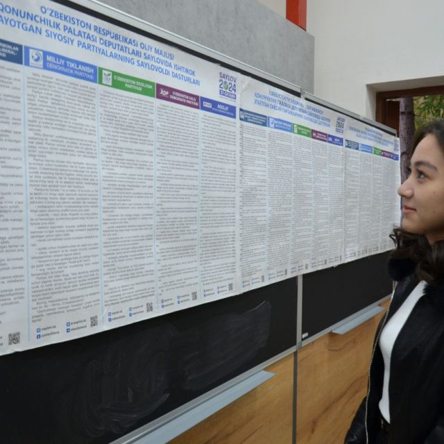 выборы узбекистан