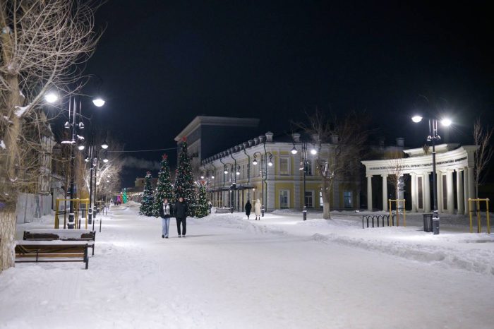 советская зима